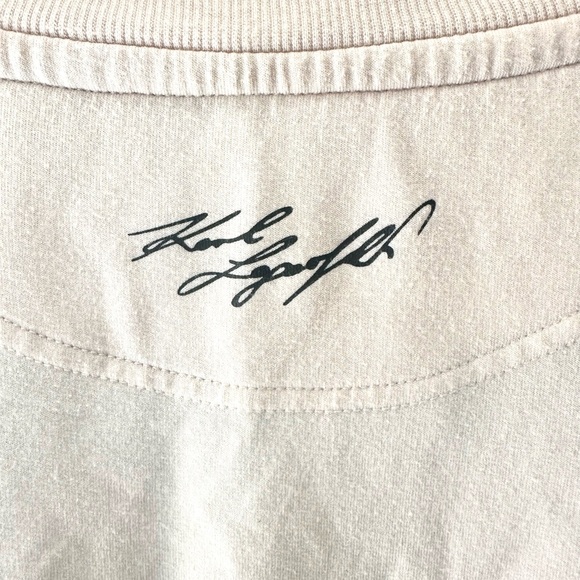 Karl Lagerfeld Eifel Tower Crewneck Sweatshirt XS - Picture 7 of 8